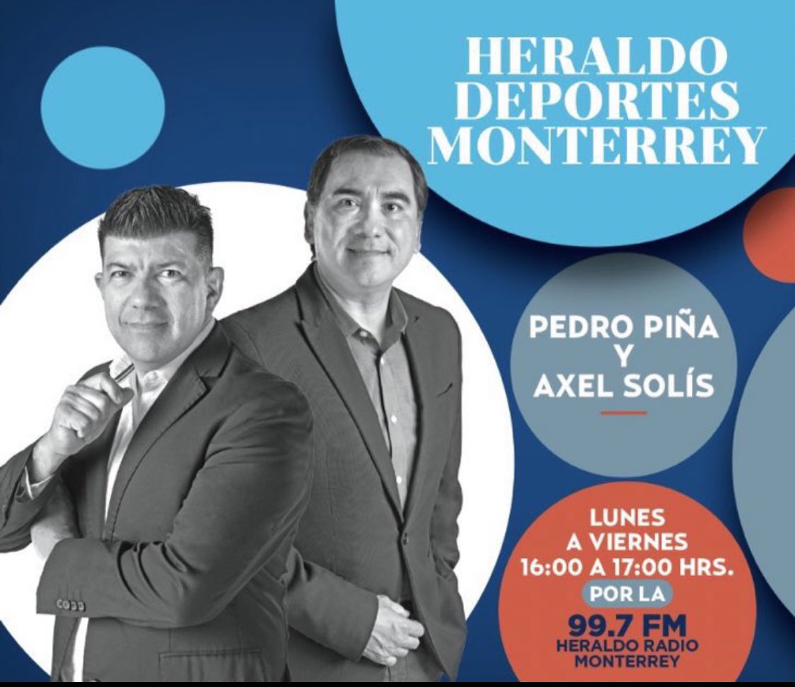 Polémica de altura🔥 

Hoy 4 pm 
#HeraldoDeportes #Monterrey 99.7 FM 📻 

Junto con @PedroPinaLoredo 

Rumbo al #ClasicoRegio137 
#Rayados vs #Tigres