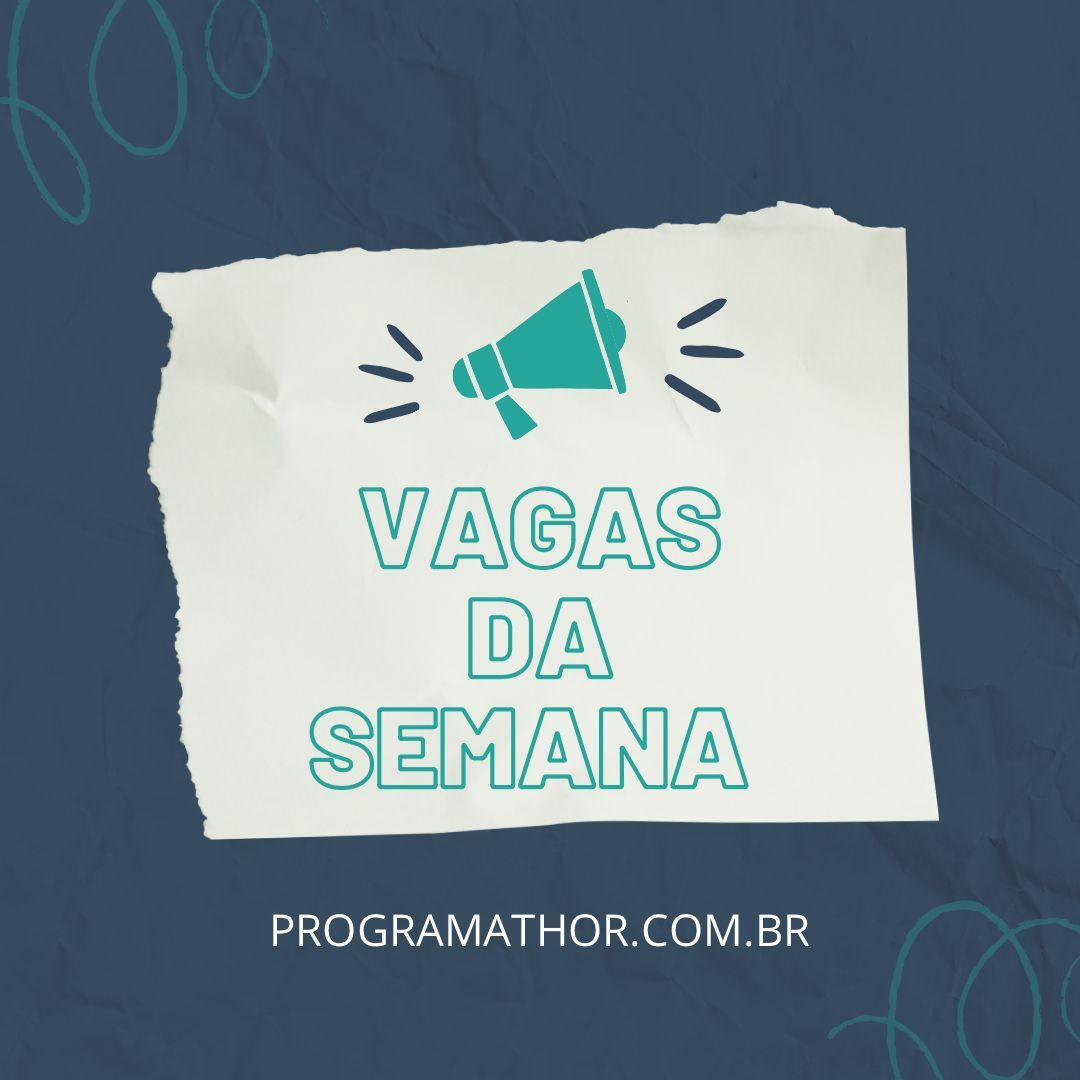 ProgramaThor's tweet image. 🚀🔍 Em busca de oportunidades imperdíveis? Não perca tempo! Confira as vagas selecionadas especialmente para você esta semana. Acesse a plataforma e candidate-se agora! 💼✨ 

#programathor #vagasti #oportunidadesti