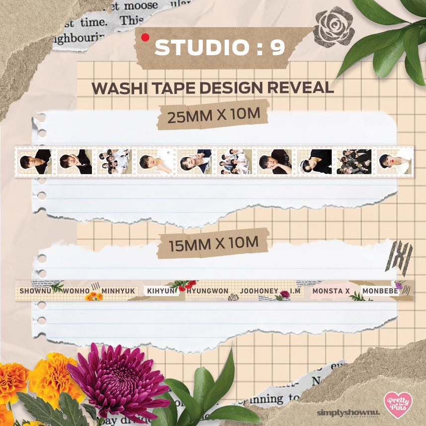 <a href="/prettyupins/">prettyupins</a> ⁺˚⋆｡°✩ 𝙒𝙖𝙨𝙝𝙞 𝙏𝙖𝙥𝙚 𝙍𝙚𝙫𝙚𝙖𝙡 ✩°｡⋆˚⁺

Look at our cute washi tape set! We have two sizes available: 15mm and 25mm. These are available to purchase as a la carte or in our donation tiers!

🗓️ Saturday, May 18th
⏰ 1 pm - 6 pm
🧋 FourTea (Orange location)