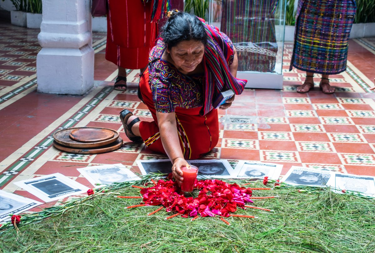 Conmemoración del 11º Aniversario de la Sentencia por Genocidio y Delitos Contra los Deberes de Humanidad contra el Pueblo Maya Ixil dictada en contra de Efraín Ríos Montt quien fue declarado culpable y condenado. Para los pueblos la sentencia esta viva y vigente #SiHuboGenocido