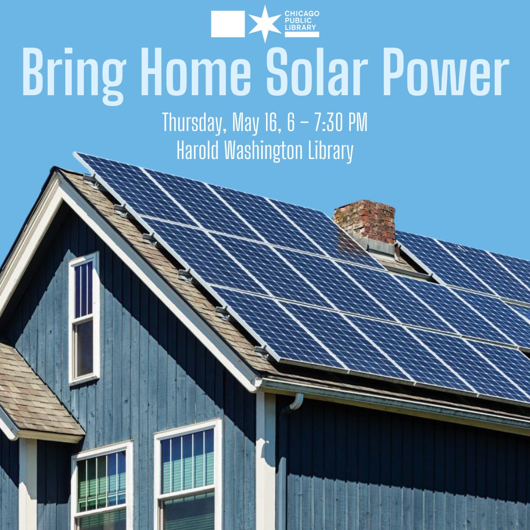 Interested in saving money while also helping to protect the environment? Join us to learn how you can take advantage of the Illinois #Solar for All and Illinois Shines state programs to bring solar energy to your household as a homeowner or renter. More: bit.ly/cplsolar