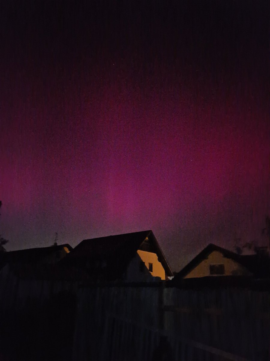 Amazing.... polar lights in the Odenwald