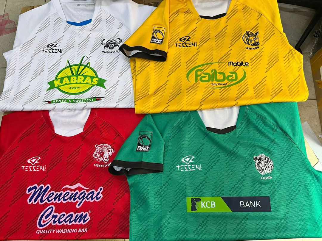 Rugby Super Series Franchise Jerseys.

#RugbySuperSeries #RugbyKE #SinBinRugby