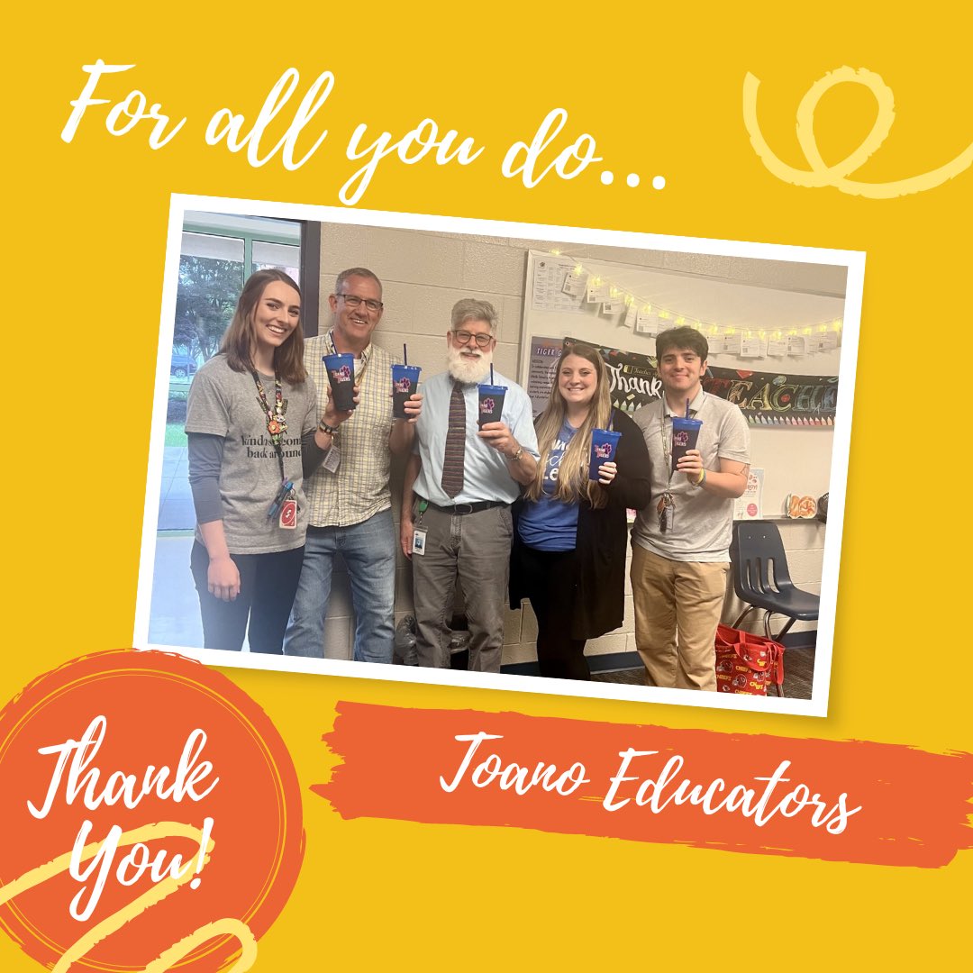It has been a wonderful Teacher Appreciation Week at Toano. Thank you to all who made it happen! #Toano #ToanoIs #WeAreWJCC