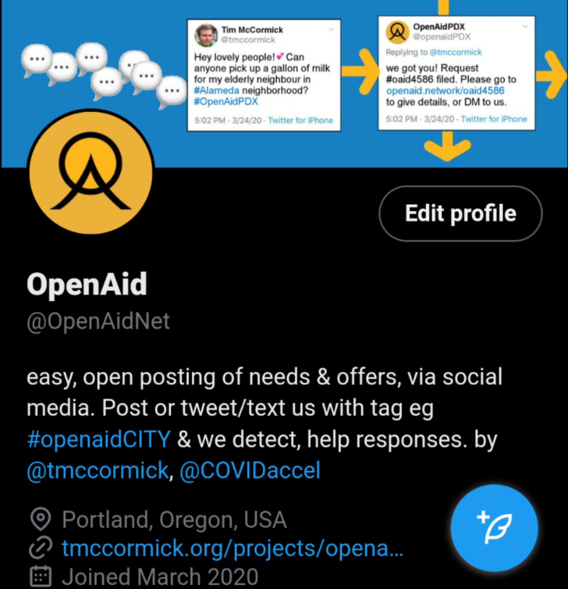 tmccormick's tweet image. there&apos;s #SeeClickFix as @ryrzny noted, but like most related eg 311 svcs is an interface to govt. Imo there&apos;s great oppty and need for a more decentralized, mutualized, open, multi-sector hub approach—I explore in @OpenAidNet; maybe great public good for @cabindotcity to explore?