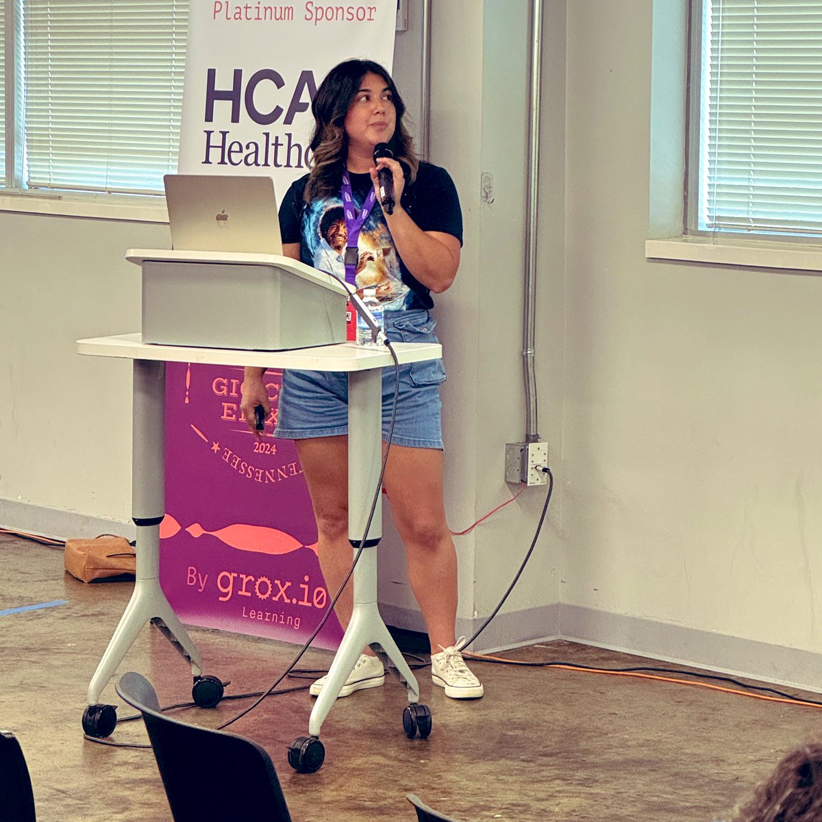 GigCityElixir's tweet image. 🎨✨ @cavewoman90 brings a unique perspective to #GigCityElixir, exploring functional programming with a Bob Ross twist! Learn to code with &apos;happy little accidents&apos; and embrace the art of simplicity in your work. 🖌️💻 #FunctionalProgramming #TechArt