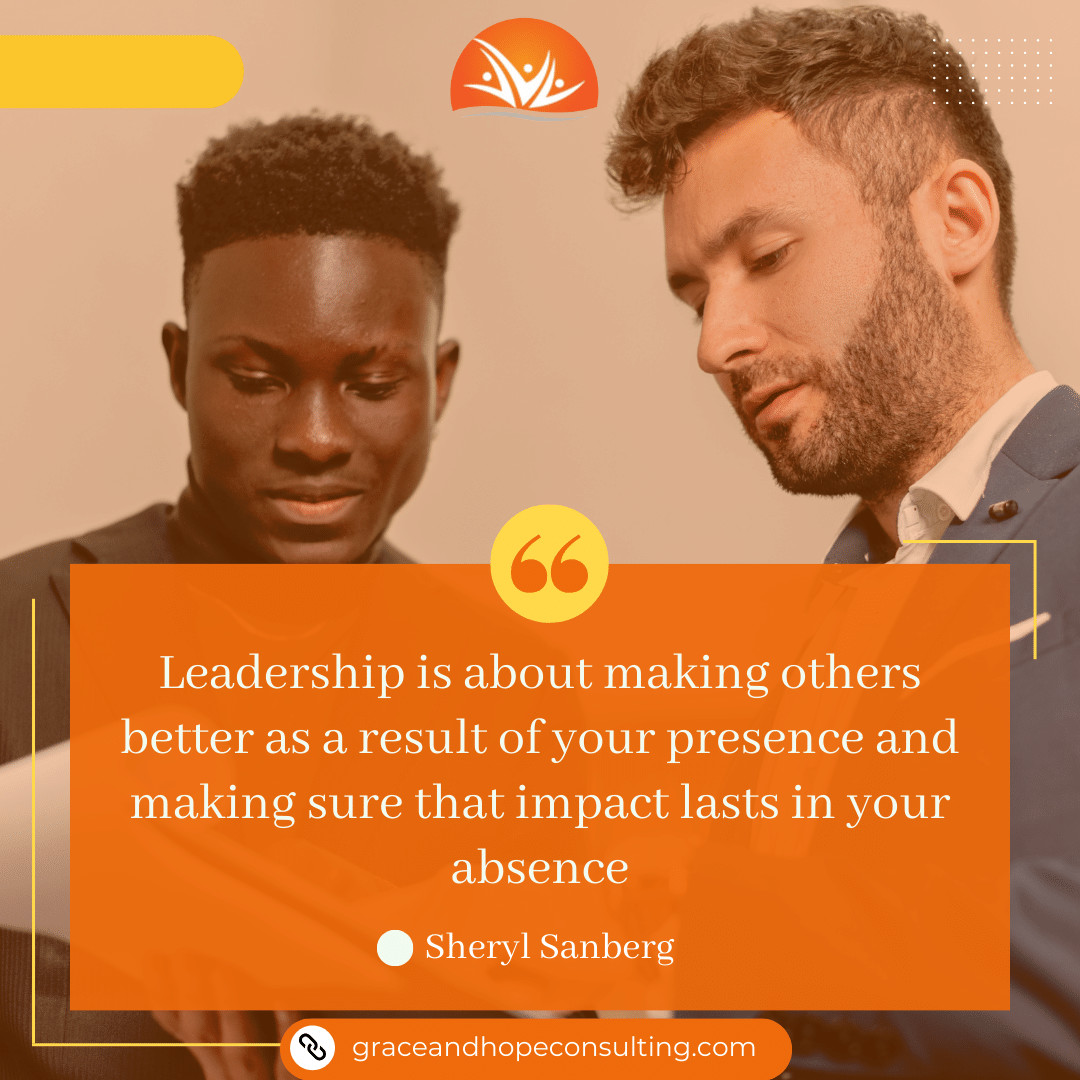 'Leadership is about making others better as a result of your presence and making sure that impact lasts in your absence.'
~Sheryl Sanberg

#ImpactfulLeadership #PresenceMatters #LeadershipLegacy #SherylSanbergWisdom #LeadToEmpower #LeadershipMastery #LastingImpact
