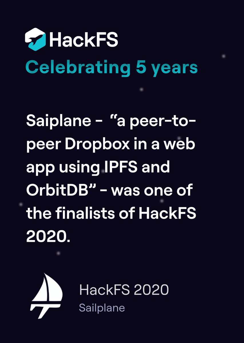 HackFS is celebrating 5 years since its inception! 🐣 Hear from those deeply involved, like @stevedakh, co-founder and CTO of @eas_eth, who built a finalist project on the first HackFS. Join HackFS2024 and become the next finalist! 🚀 🔗 ethglobal.com/events/Hackfs2…