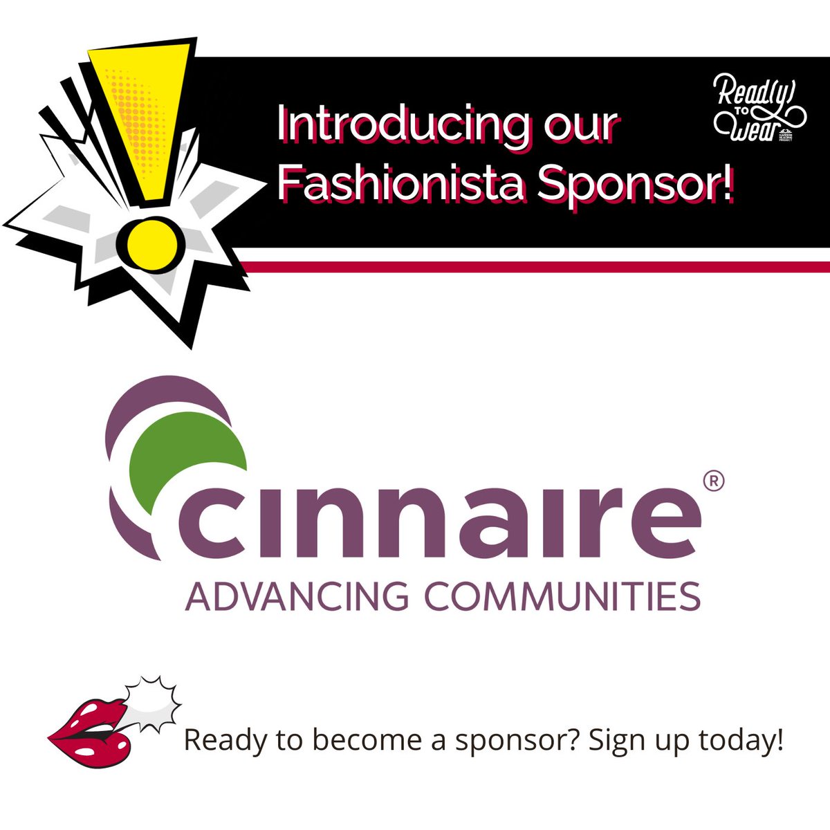 🎉 We are delighted that @cinnaire has signed up as a Fashionista Sponsor for our 2024 Read(y) to Wear event on June 12th!⁠
⁠
⭐️ Find more information on our website at madisonreadingproject.com/readytowear
⁠
#PaperFashion #FashionFundraiser #MadisonWI #NewBookFeeling