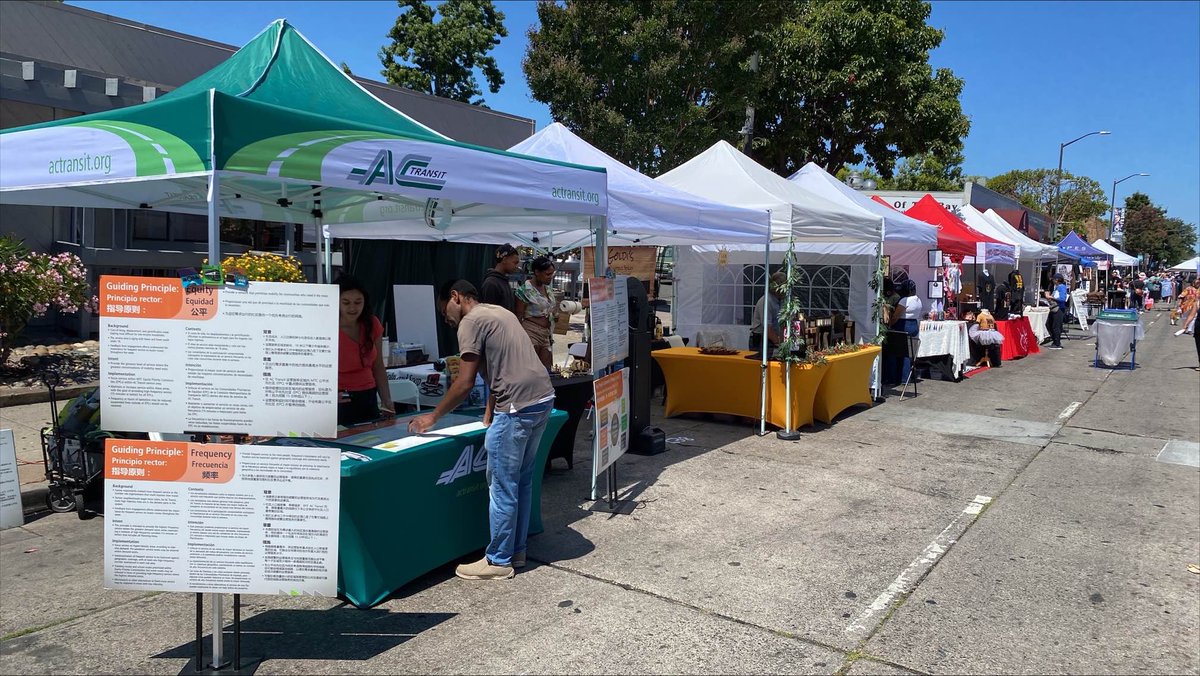 Our Realign experts will be at the Ohlone College Flea Market tomorrow to answer any questions you have about our service network and gather feedback you have. actransit.org/realign Come by our booth from 9 am - 2 pm. Ride Lines 210 and 217 there: tp.actransit.org