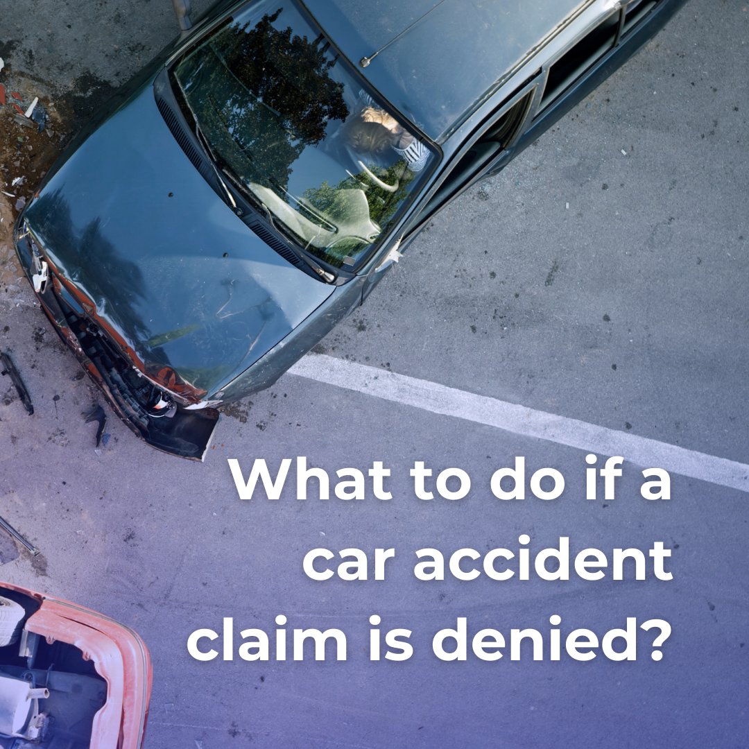 Here's what to do: 1. Review the denial letter carefully. 2. Gather any additional evidence to support your claim. 3. Consider appealing the decision with the insurance company. 4. Consult with an experienced attorney. Contact us: (985) 399-5944 #CarAccident #EdwardBJonesLaw
