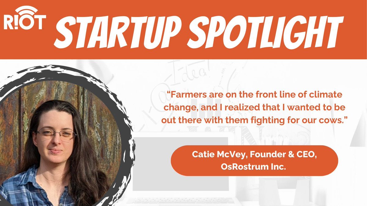 Dive into this week's Startup Spotlight: Catie McVey, Founder and CEO of OsRostrum Inc. Using cutting-edge patented 3D scanning and machine learning, OsRostrum is reshaping livestock care. Read more on our blog! buff.ly/3QBK0o7 #AgTech #Innovation #StartupSpotlight