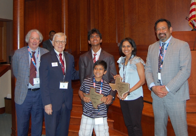 Congratulations to @pchsfrisco's Aditya Oswal for earning second place in the Texas Citizen Bee competition. Learn more: ow.ly/zImF50RxxWy