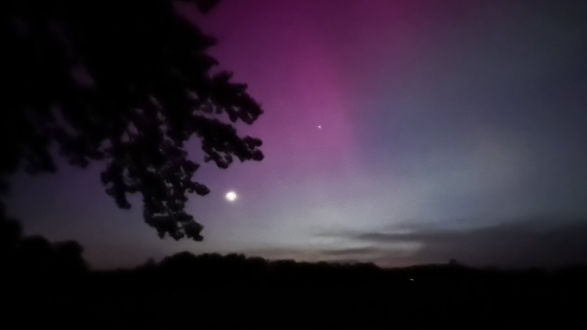 Polarlichter in Burgdorf bei Hannover!