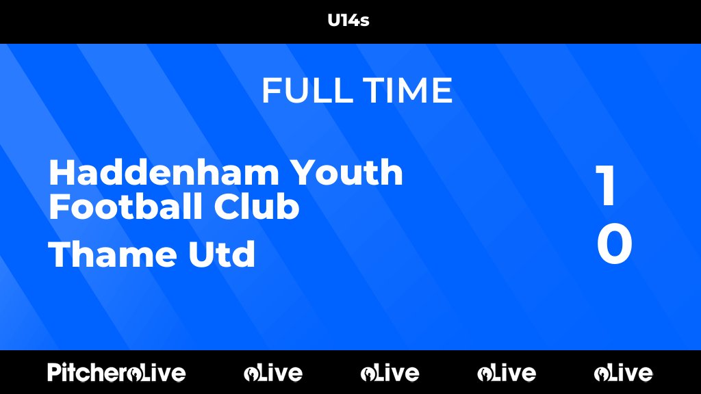 FULL TIME: Haddenham Youth Football Club 1 - 0 Thame Utd
#HADTHA #Pitchero
hyfc.club/teams/271214/m…