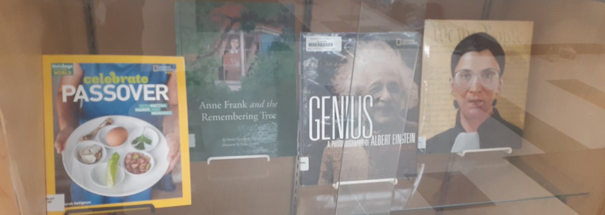Frontenac Library (@frontenacllc) on Twitter photo May is Jewish Heritage Month! Come and explore our growing collection of books highlighting Jewish stories, voices and culture. Need a recommendation? Ms. Stangherlin and Ms. Rogers are here to help @FrontenacLRSD Library. <a href="/IndigoLOR/">Indigo Love of Reading Foundation</a>, <a href="/louis_riel_sd/">Louis Riel School Division</a> May is Jewish Heritage Month! Come and explore our growing collection of books highlighting Jewish stories, voices and culture. Need a recommendation? Ms. Stangherlin and Ms. Rogers are here to help @FrontenacLRSD Library. <a href="/IndigoLOR/">Indigo Love of Reading Foundation</a>, <a href="/louis_riel_sd/">Louis Riel School Division</a>