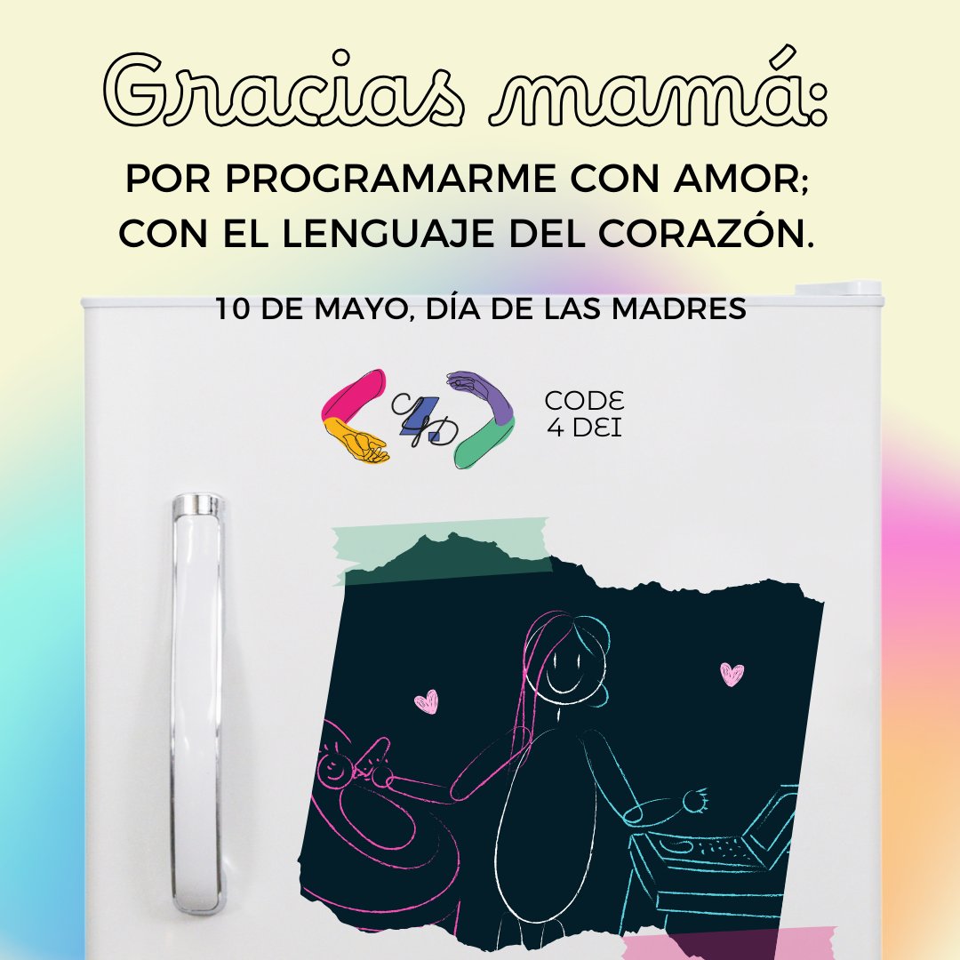 Justo en #DevDay4Women comentábamos acerca de las mujeres que deciden ser mamás y la ardua labor que eso significa para criar y a la vez no abandonar su carrera. 💜 ¡Muchas felicidades a todas las mamás, pero en especial a las mamás tecnológicas! #10demayo #DíaDeLasMadres