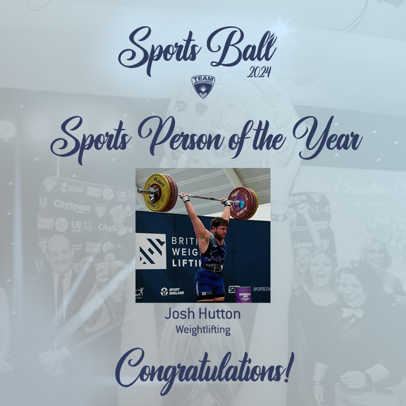 Congratulations to Josh Hutton, our Sports Person of the Year 🏆 

#WeAreSun #Belong