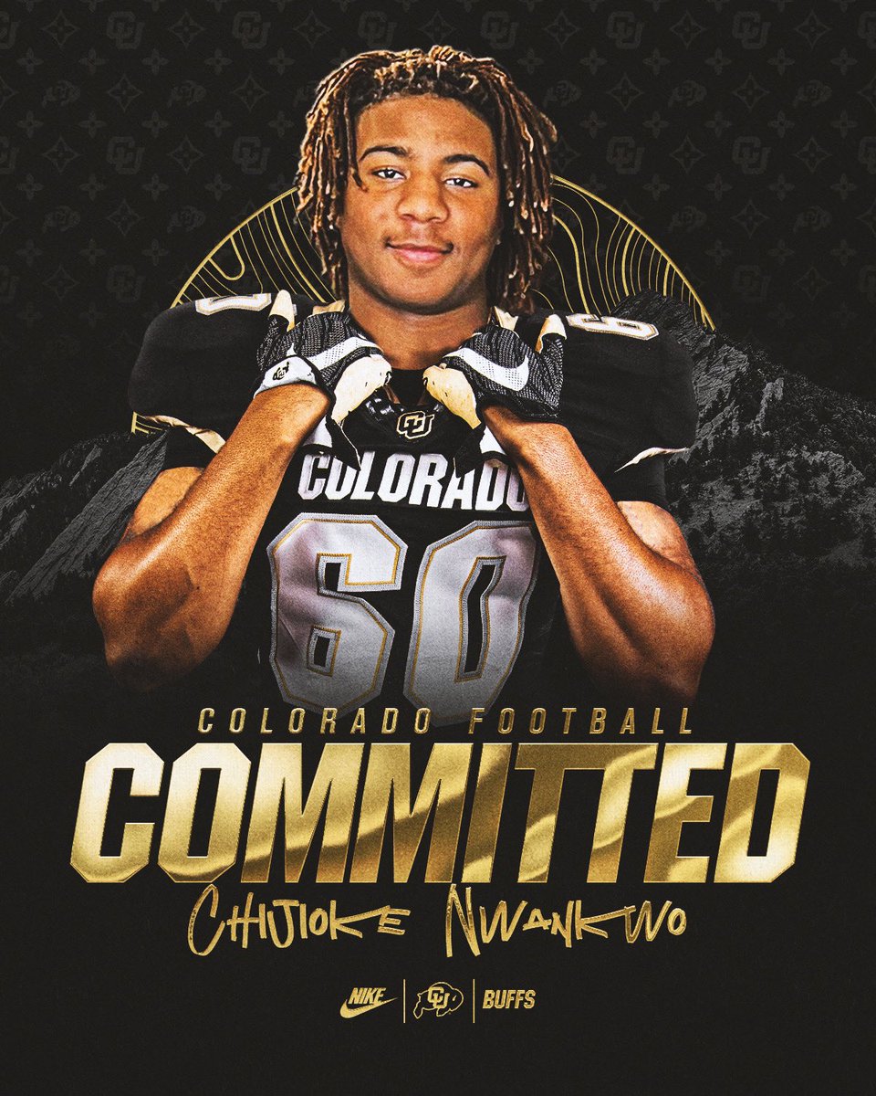 isthatchijioke's tweet image. Thank you God for this opportunity #SkoBuffs @newdaybigsub @CUBuffsFootball @joeagleason @ChidozieNwankw