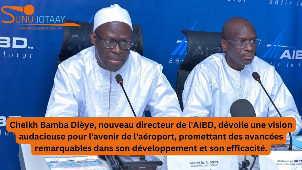 Cheikh Bamba Dièye, Nouveau Directeur de l'AIBD : Une Vision Audacieuse pour l'Avenir de l'Aéroport👉 jotaay.odoo.com/r/wEQ
#senegal
#kebetu
#diomayepresident
#sunujotaay