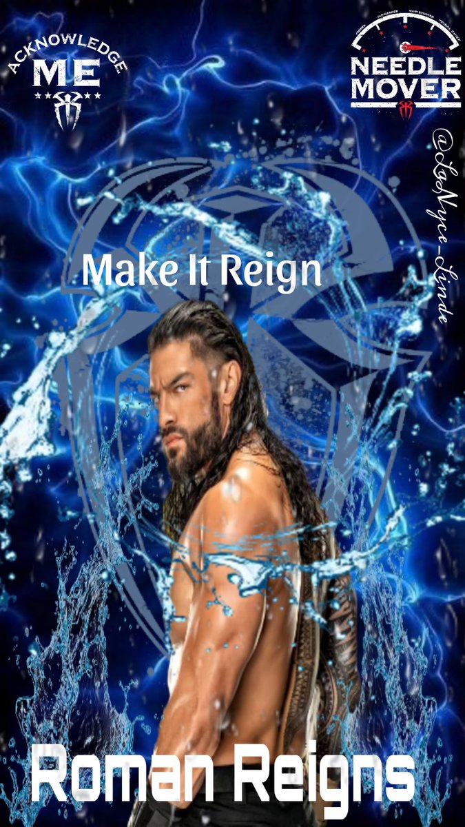 Here my lastest Edit of Our Gorgeous Tribal Chief @WWERomanReigns Make It Reign ☝🏽🩸 I guess we know what today is Friday Night Reigns Miss him nothing the same without him.