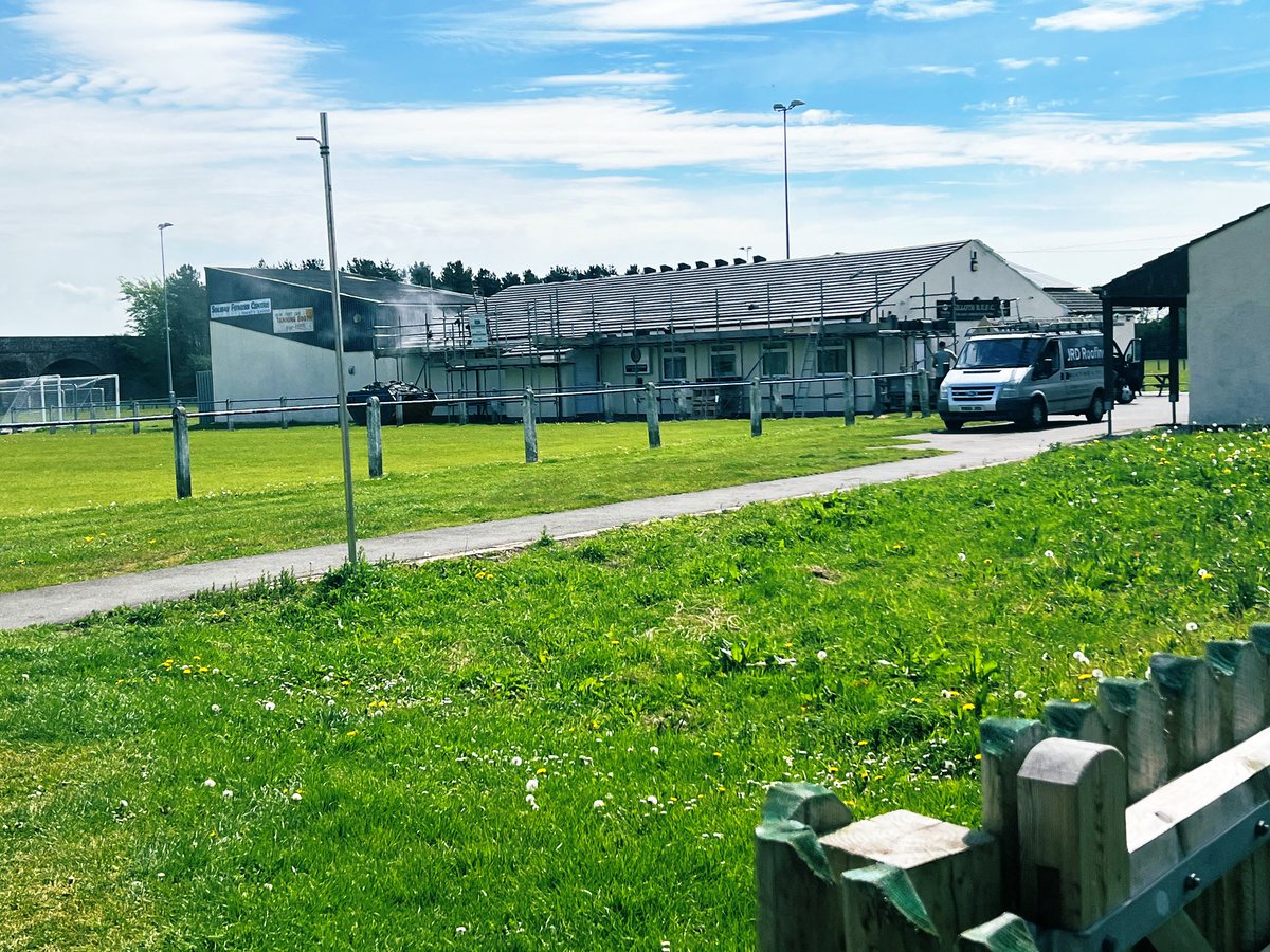 Taking shape !! Great weeks work on Silloth Tigers Rugby Clubs Refurbishment Programme