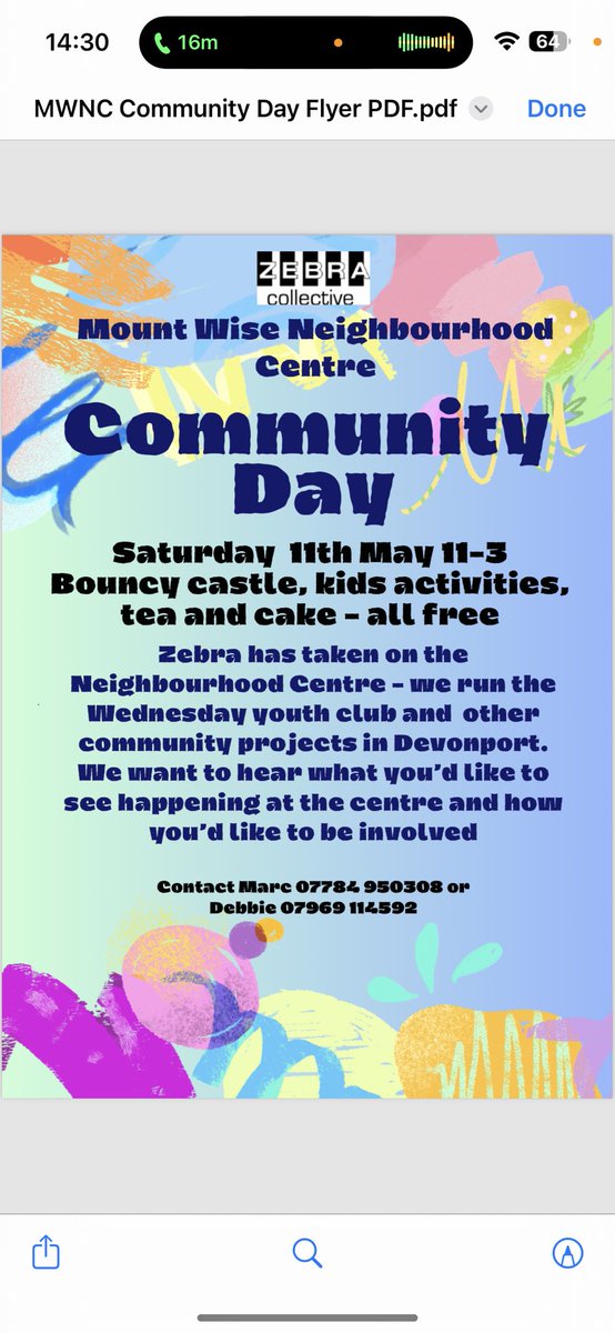 Co-op supporting Zebra Collective,  With some refreshments for their open day tomo

They have taken over the Mount Wise Community building the future is bright!😄 #ExcitingTimes

☀️Tomo 11th May~enjoy free activities 🌈
#Community #Coop #CoopRadio #Plymouth #Devonport #YouthGroup