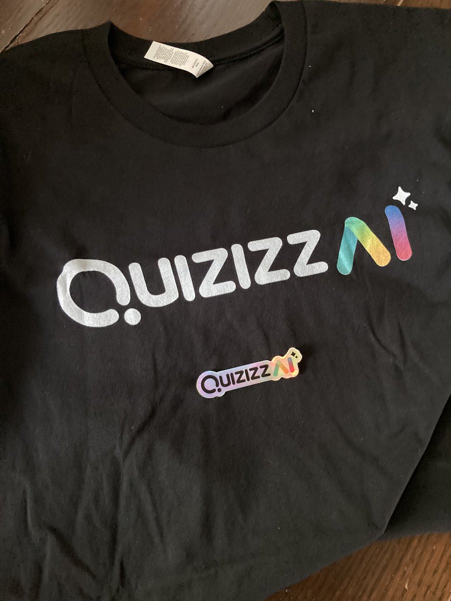 I love coming home and finding awesome things in the mail!  Thank you @quizizz for the awesome shirt and stickers!  It was great seeing you at the #OhioAISummit2024 and having you in the audience for my session!!  🙏 

@NorthPointESC
#NPESCProud
#aiEDU
#OESCA
#InnovateOhio
