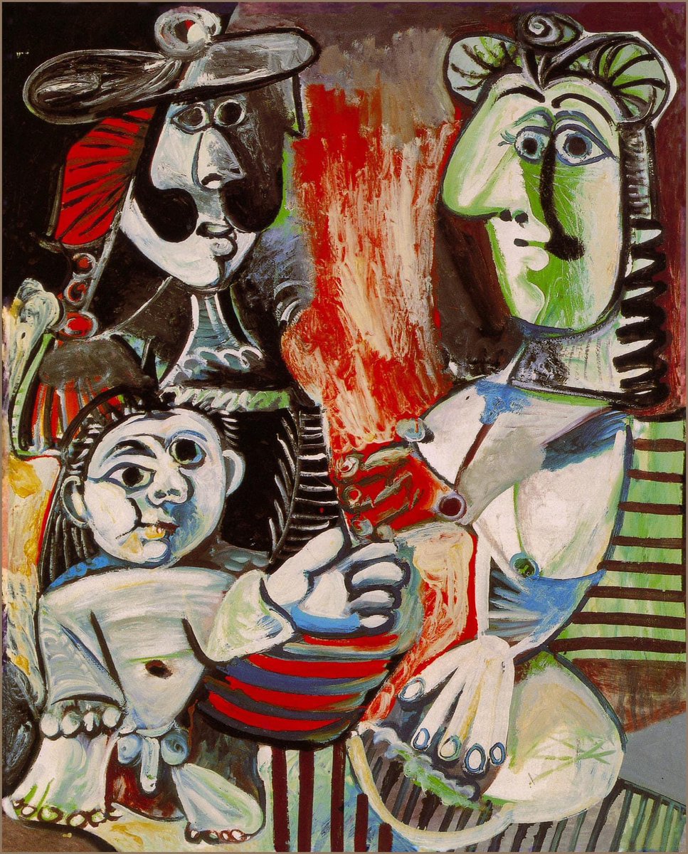 Pablo Picasso. La Familia. 1969. Musée Picasso París.
