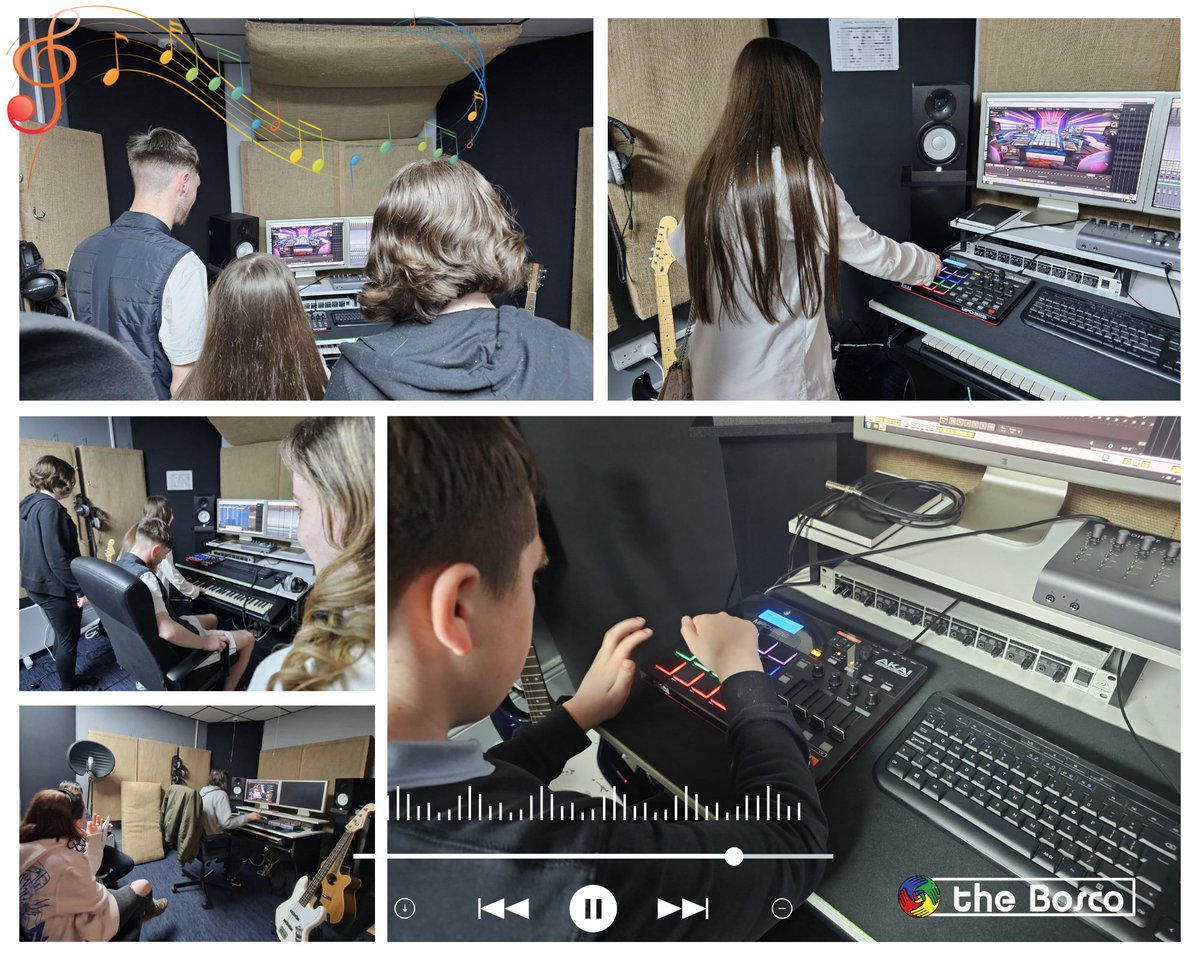 It is really encouraging to see such a growing interest in our music programme. The development of our new music studio provides our youth service with an additional and exciting platform to encourage creativity and imagination. 

#bosco #music #youthwork #drimnagh
