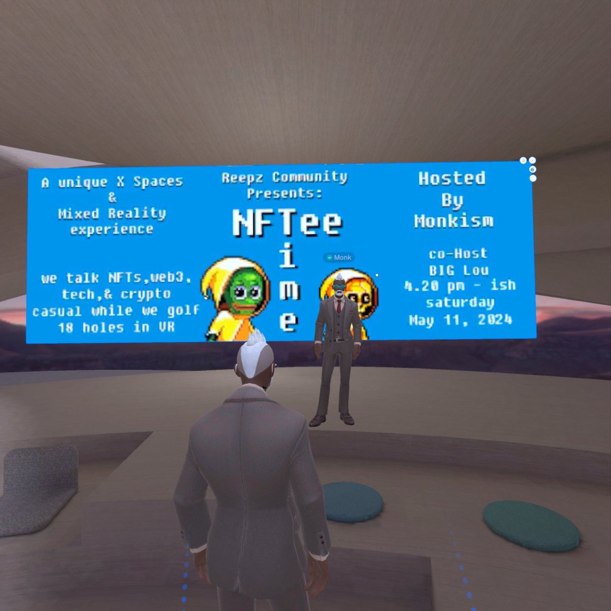 3_2_1_Media's tweet photo. @keithymc8818 @Hemdawg_ @reepzNFT Reepz hosting a Space tonight about Tomorrow’s #NFTeeTime

Probably nothing.

I am sure all the other projects are doing stuff like this🤷🏾‍♂️

#Reepz https://t.co/z0Lb5zKGcf