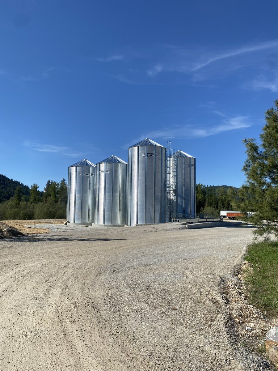 TandSSales's tweet photo. 6 - @SCAFCOGrain  bins completed. 2 - 2143 and 4 - 2136. Going to make a nice feed mill storage facility for our customer. https://t.co/A2kqCsOC3K