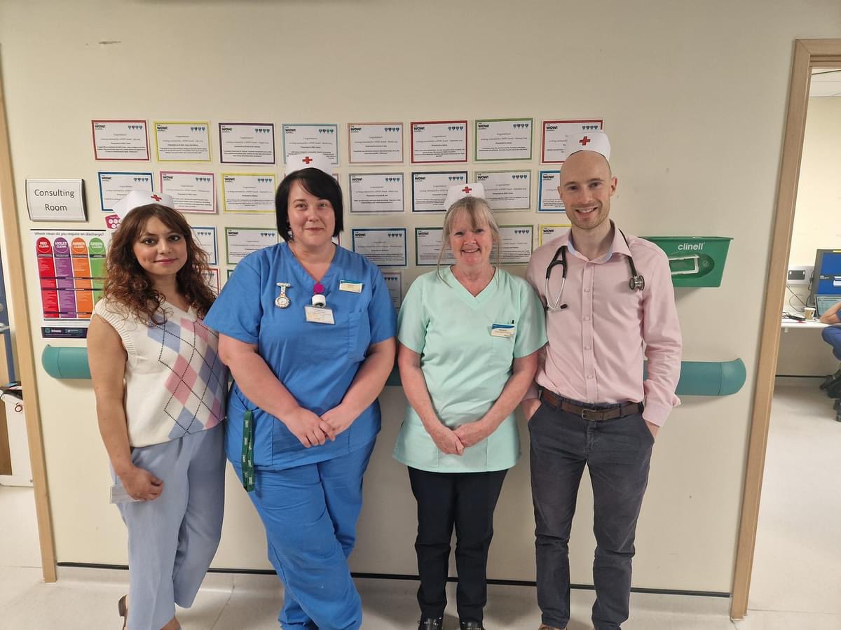 Early International Nurses Day celebrations from <a href="/HHFTAau_Sdec/">HHFT AAU & SDEC</a> ! So proud of these amazing teams 💕 <a href="/HHFTnhs/">Hampshire Hospitals</a> <a href="/KatieHillRN/">Katie Hill</a> <a href="/tsfbelle/">Tracy Whale</a> <a href="/CharlieCrave1/">Charlotte Craven</a> <a href="/radhikavijayak6/">radhika vijayakrishnan</a> 😊