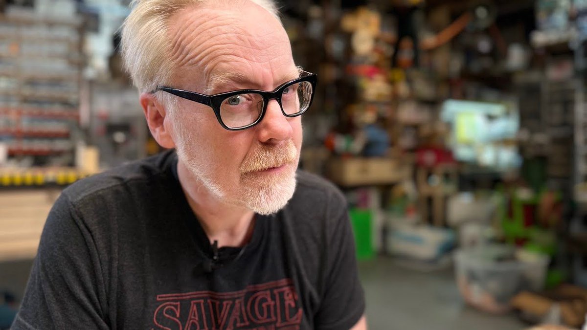 LIVE STREAM ALERT! Join #AdamSavage as he answers your questions about freelance and work right now! bit.ly/3UWmzaz