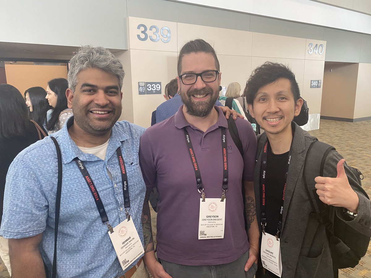 Thanks for hosting #ASGCT2024, Baltimore! Great science, new and old friends, awesome trainee presentations (#proudPI). Good times! <a href="/ASGCTherapy/">ASGCT</a> <a href="/CAGTHouston/">Center for Cell and Gene Therapy</a>