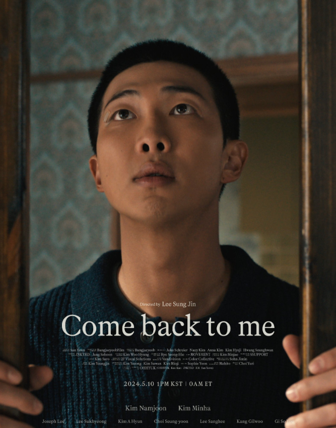 AboutMusicYT's tweet photo. 'Come back to me' by RM of BTS debuts at #1 on Worldwide iTunes Song Chart. https://t.co/ug43jDYbBH