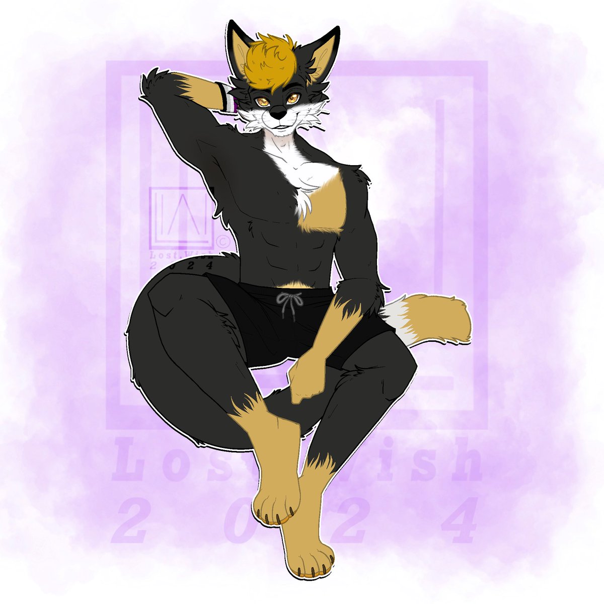 LostWish_'s tweet photo. 🎨✨Putting my heart and soul into each new piece, super happy to be sharing it with all of you! #furryart #commission #newcreation #Otter #Wolf #Wotter https://t.co/pVpv3xKavf