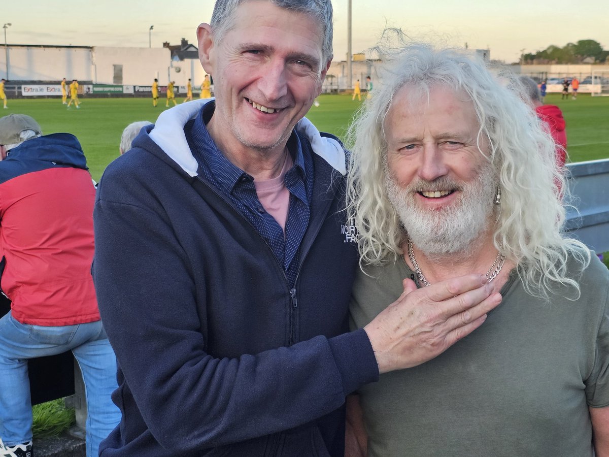 Great to meet Tom Fitzgerald at the Market's Field in Limerick tonight - We clashed as Manager's when the Wexford Youths beat the Limerick Desmond League 1 -0 in the Quarter Final of the FAI Inter League Youths, March 2000 - a beautiful goal from a 16 year old <a href="/KevinDoyle1983/">Kevin Doyle</a> ...