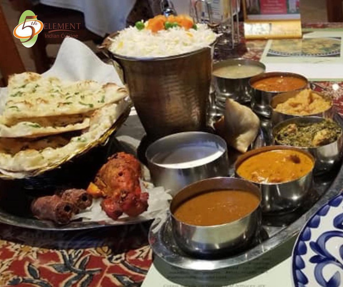 Enjoy the unique and bold flavors of India today! 🍛🍽️ Treat a friend to lunch or dinner today!

#my5thelement #naan #indianfood #indianfoodie #indianrestaurant #palmcoast #daytonabeach #eatlocal #followformore #followus