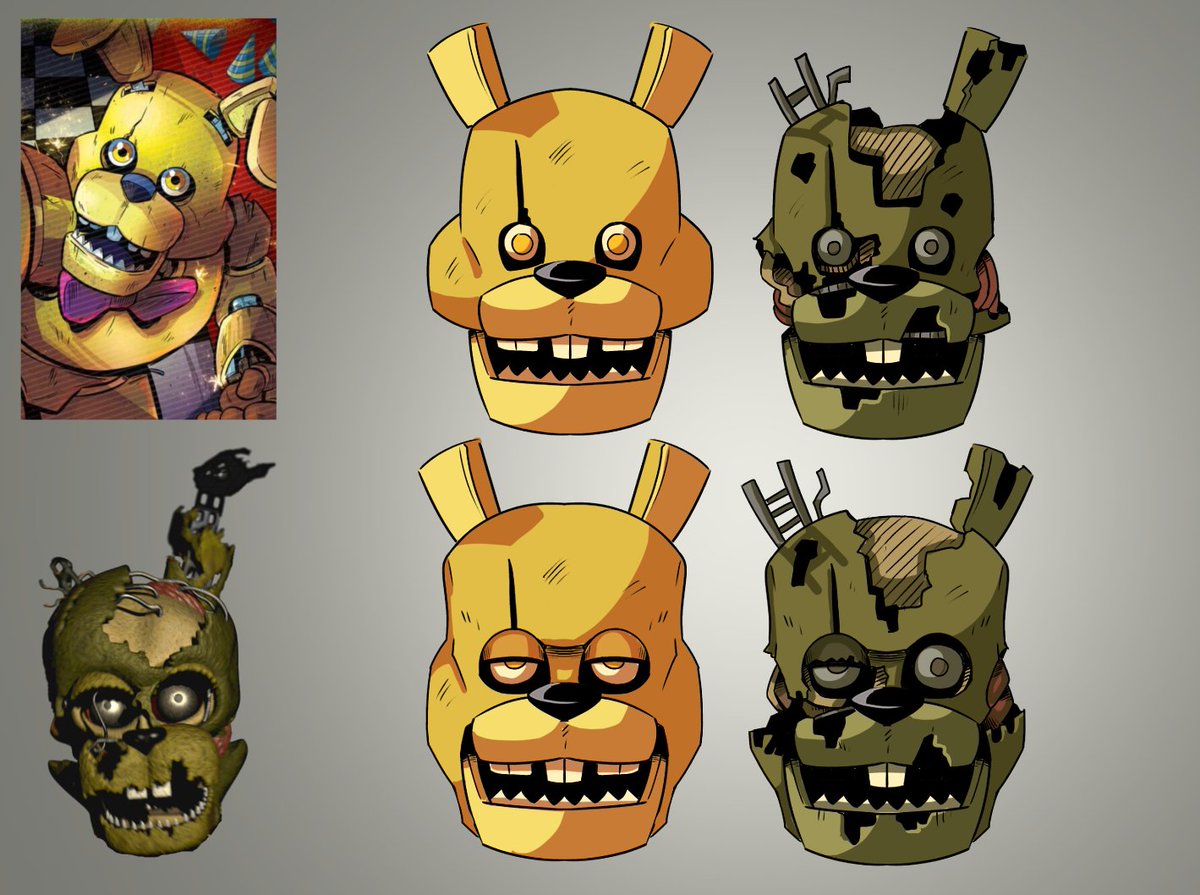 So it turns out we now have two versions of Scraptrap
#FNaF