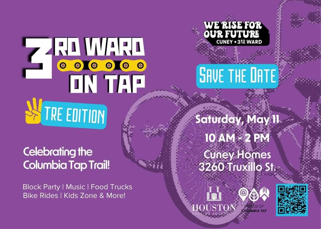 Come out and celebrate the Columbia Tap Trial with Pure Justice! This is a FUN family event and we would love to see you there! Tomorrow from 10–2PM at Cuney Homes.

#PureJustice #JusticeChasing #freedomfighter