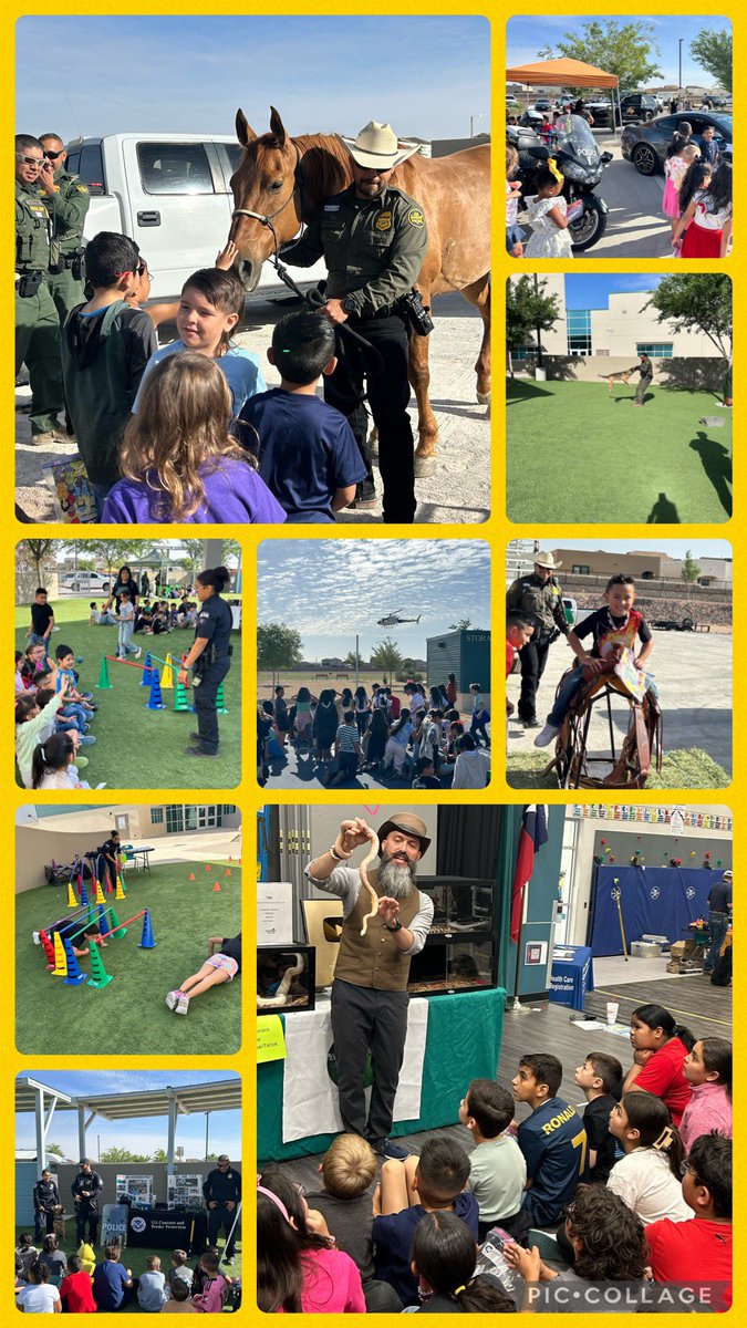 Great learning today from our community partners during career day. Thank you to all our partners!  Shout out to our counseling team for bringing out the helicopter ! #CactusMakesPerfect 🌵❤️ #TeamSISD #WeLeadTX
