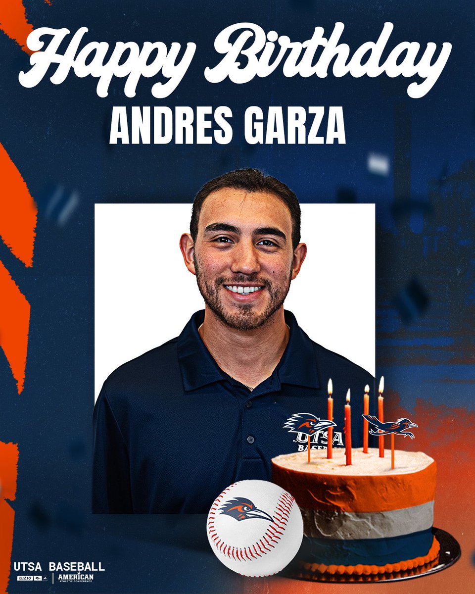 Wishing a happy birthday to student manager Andres Garza! 🥳

#BirdsUp 🤙 | #LetsGo210