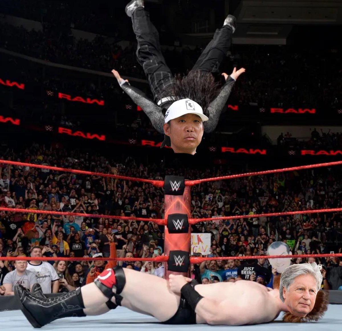 AK FROM THE TOP ROPE @AnthonyKim_Golf 

#BrandelTheCuck