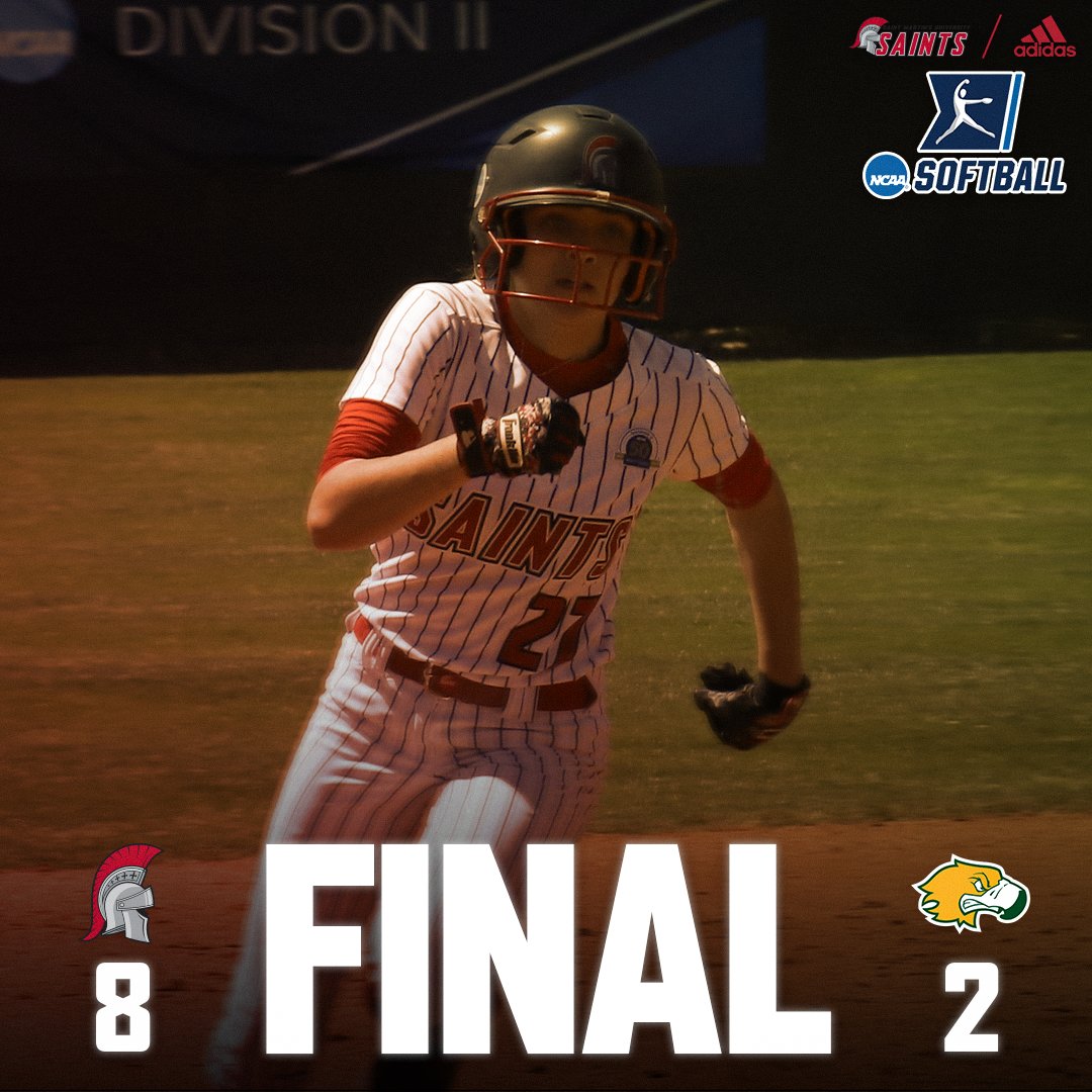 SAINTS WIN ‼️

An incredible offensive day highlighted by 7️⃣ runs in the first inning push the Saints into the next round of the NCAA West Regional!

#SaintsStrong 🗡 / 🥎