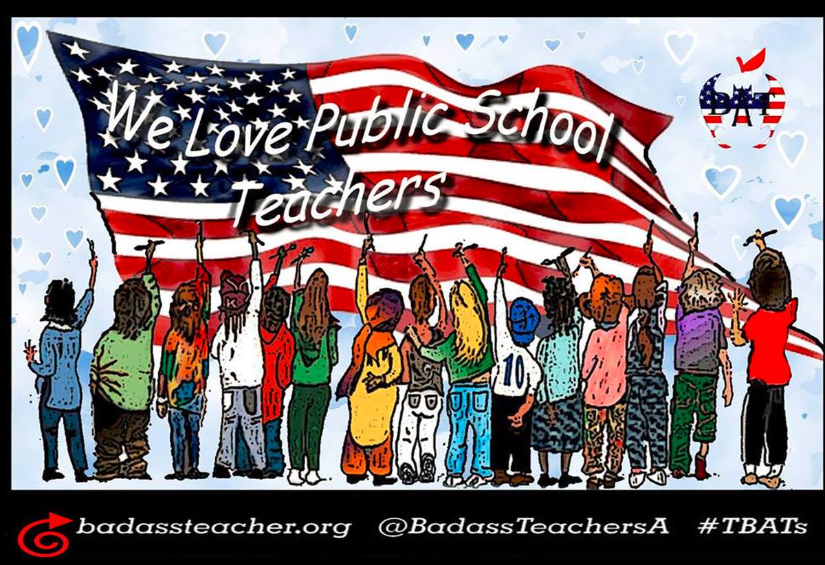 #ThankATeacher #SupportPublicSchools #TBATs