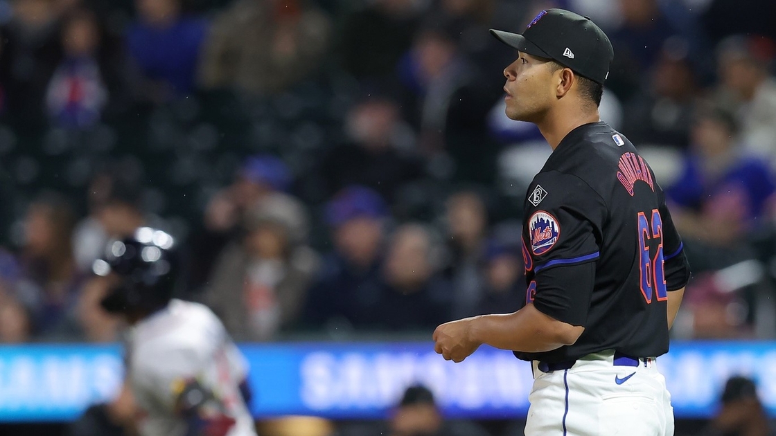 José Quintana gave up three home runs as the Mets fell to the Braves 4-2 on.sny.tv/kh3H8QA
