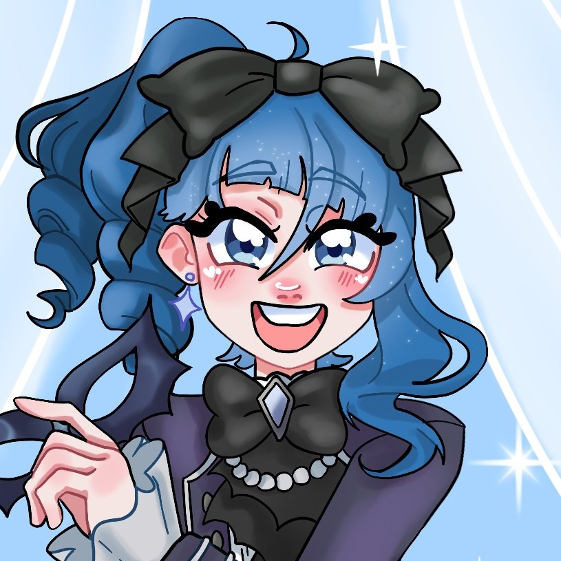 Goth Sora 🦇💙 #Precure #PrettyCure #soraharewataru #hirogaruskyprecure #hirogarusky