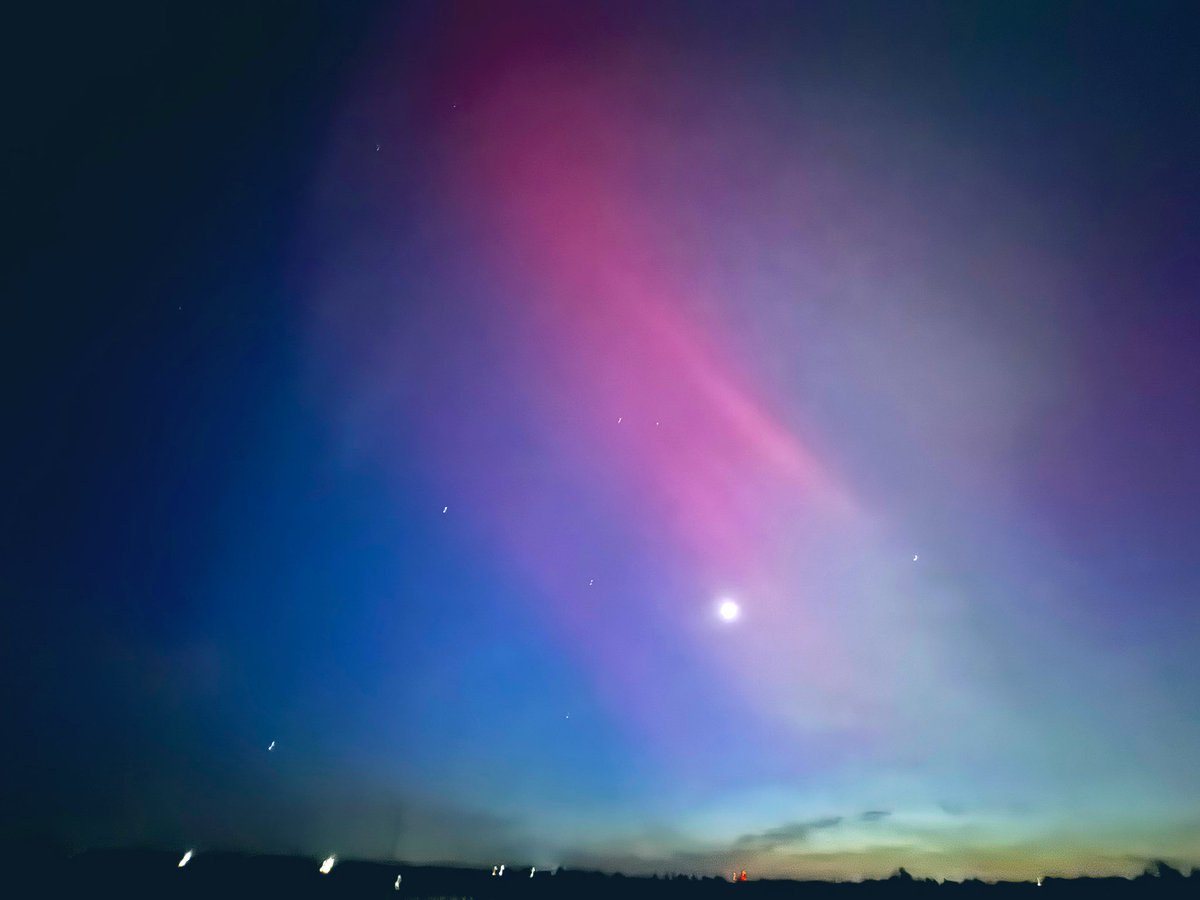 AURORA VISIBLE FROM CENTRAL OKLAHOMA!!