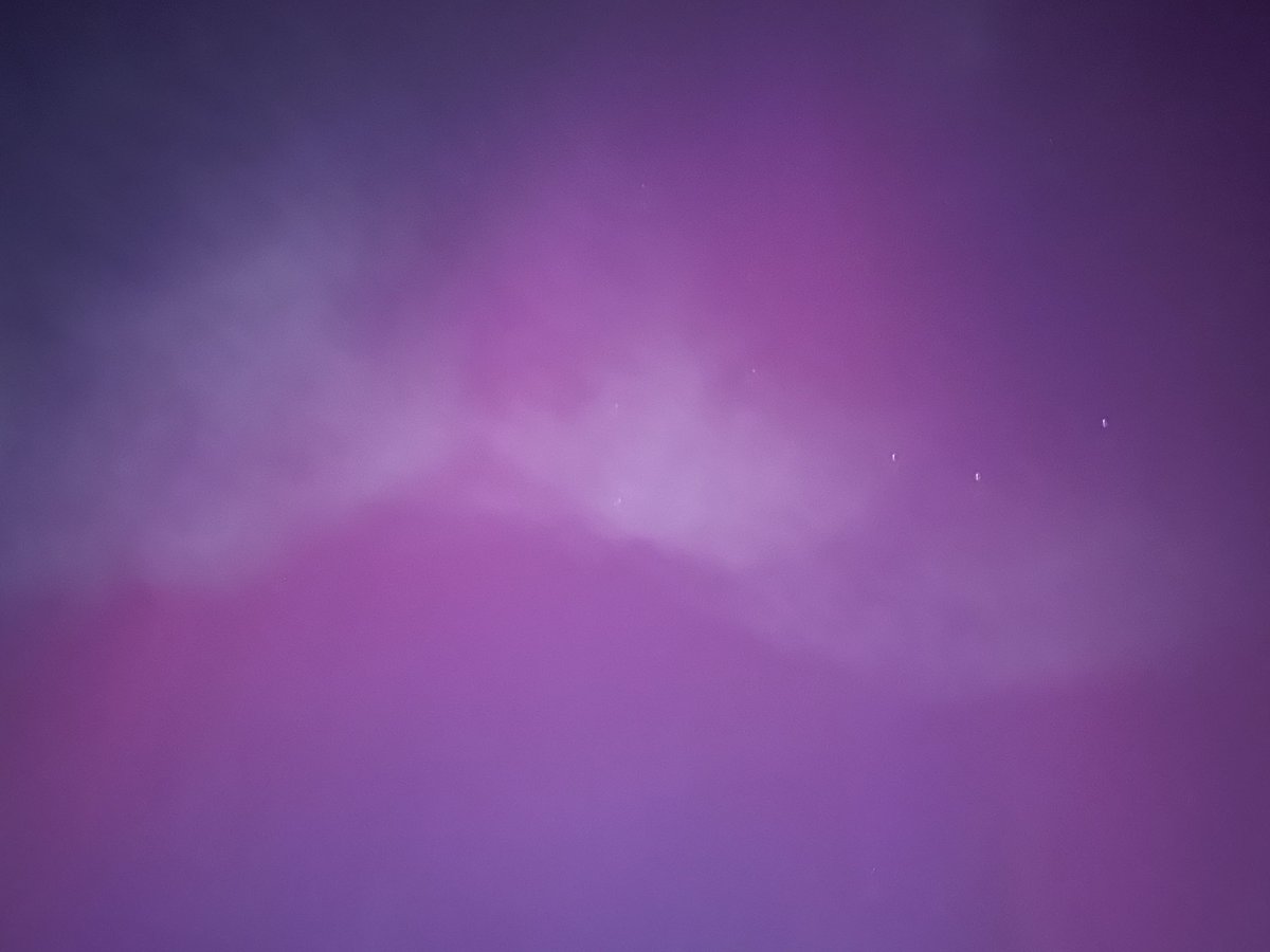 What a special night seeing the Northern Lights from Arkansas! Okay well actually you can’t see them at all, but if you take photos to the north you might be able to capture them!